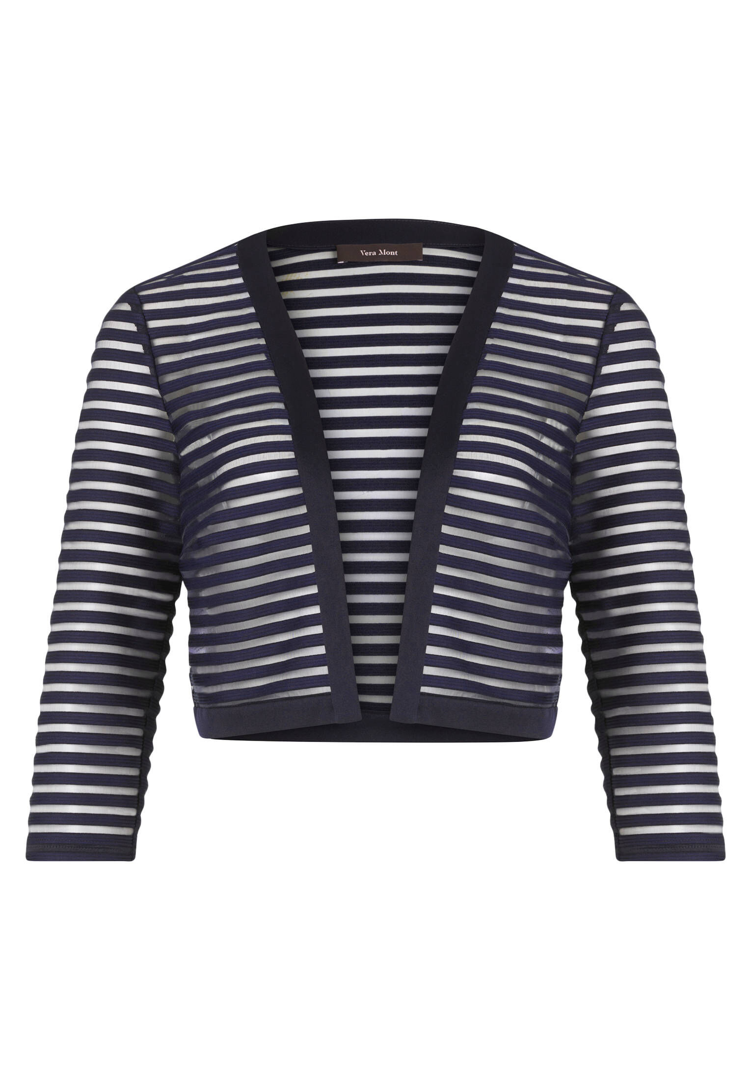 Vera Mont| Damen Bolero-Jacke ohne Verschluss