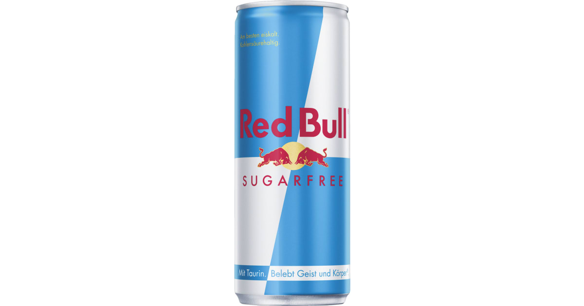 Red Bull Energy Drink Sugarfree 0,25 Liter Dose (Einweg)