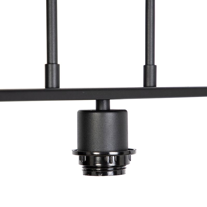 Hanglamp zwart zonder kap - Combi 3 Deluxe