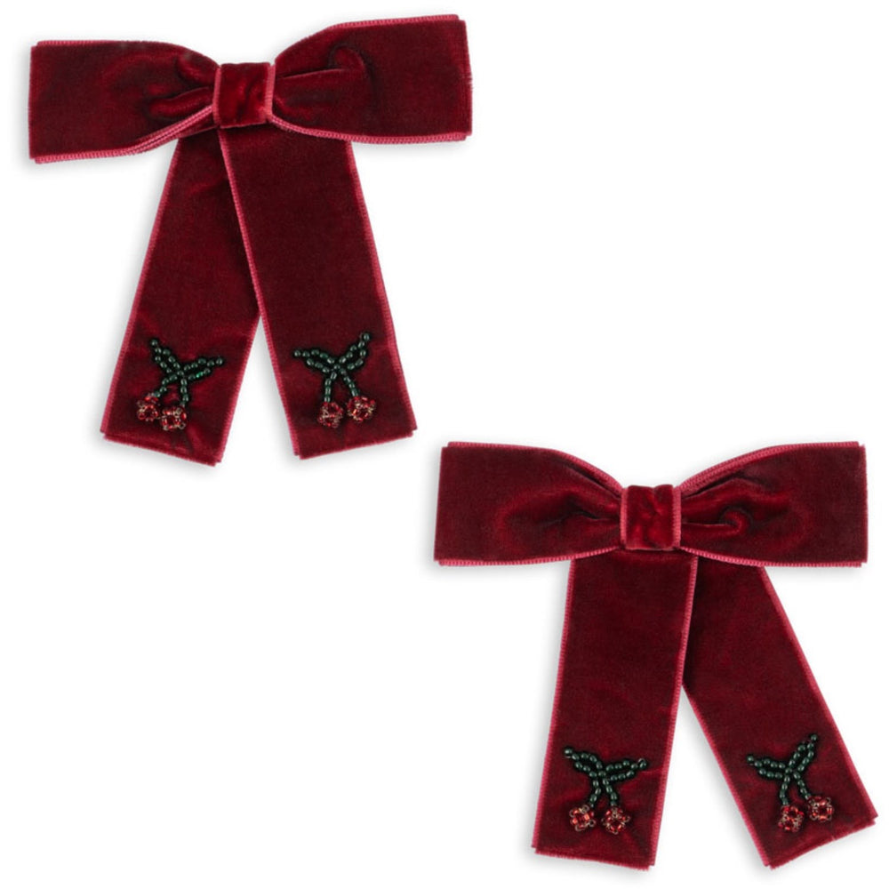 Køb Konges Sløjd Rio Red 2 Pak Juliette Sløjfe Hair Clip