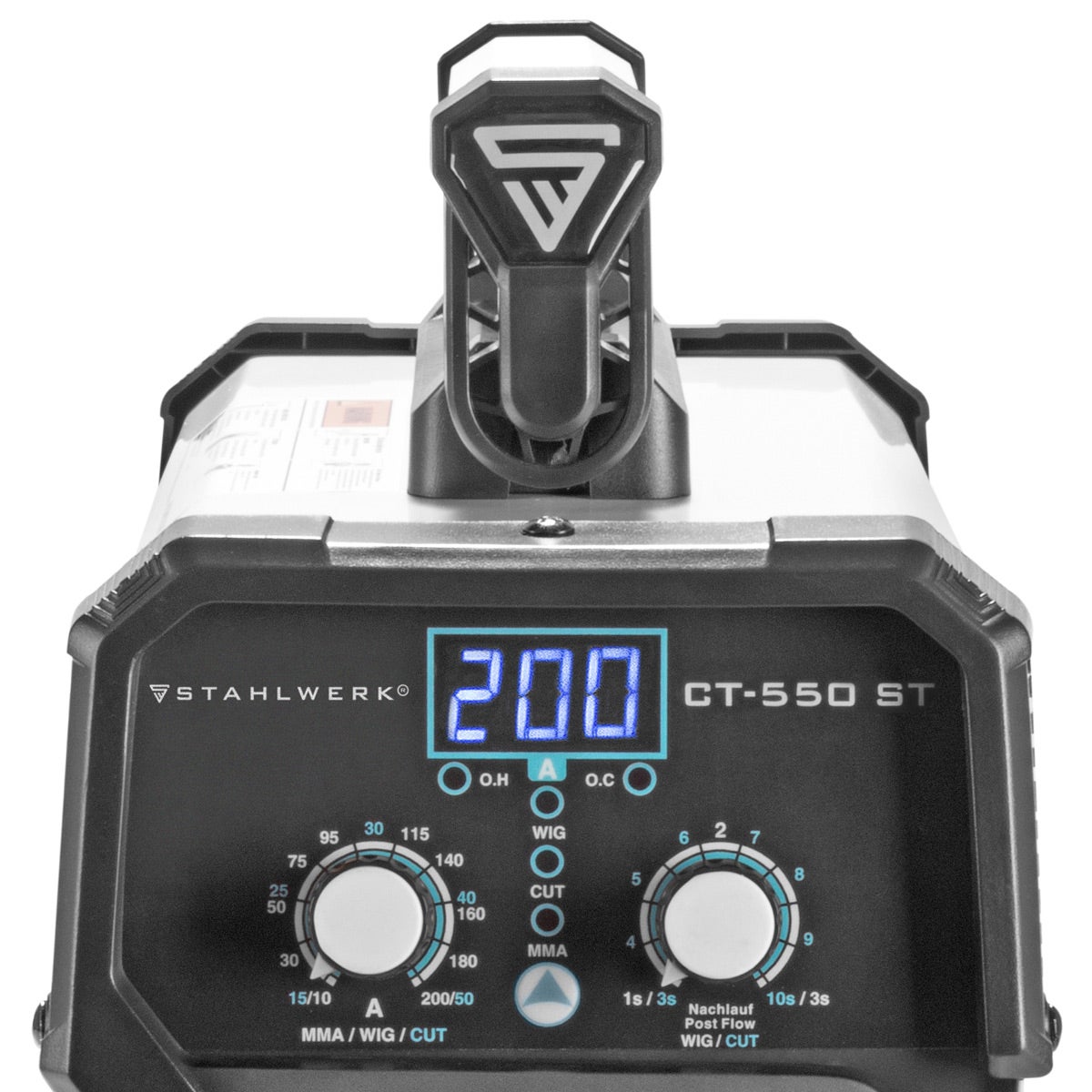 STAHLWERK 3-in-1 combinatielasapparaat CT 550 ST IGBT Volledige uitrusting