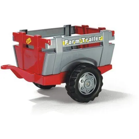 Rolly Toys rollyFarm Trailer, rot/silber