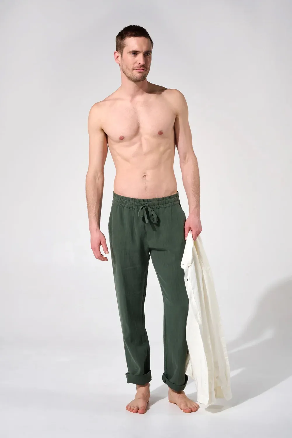 Pantalon En Lin Apnee