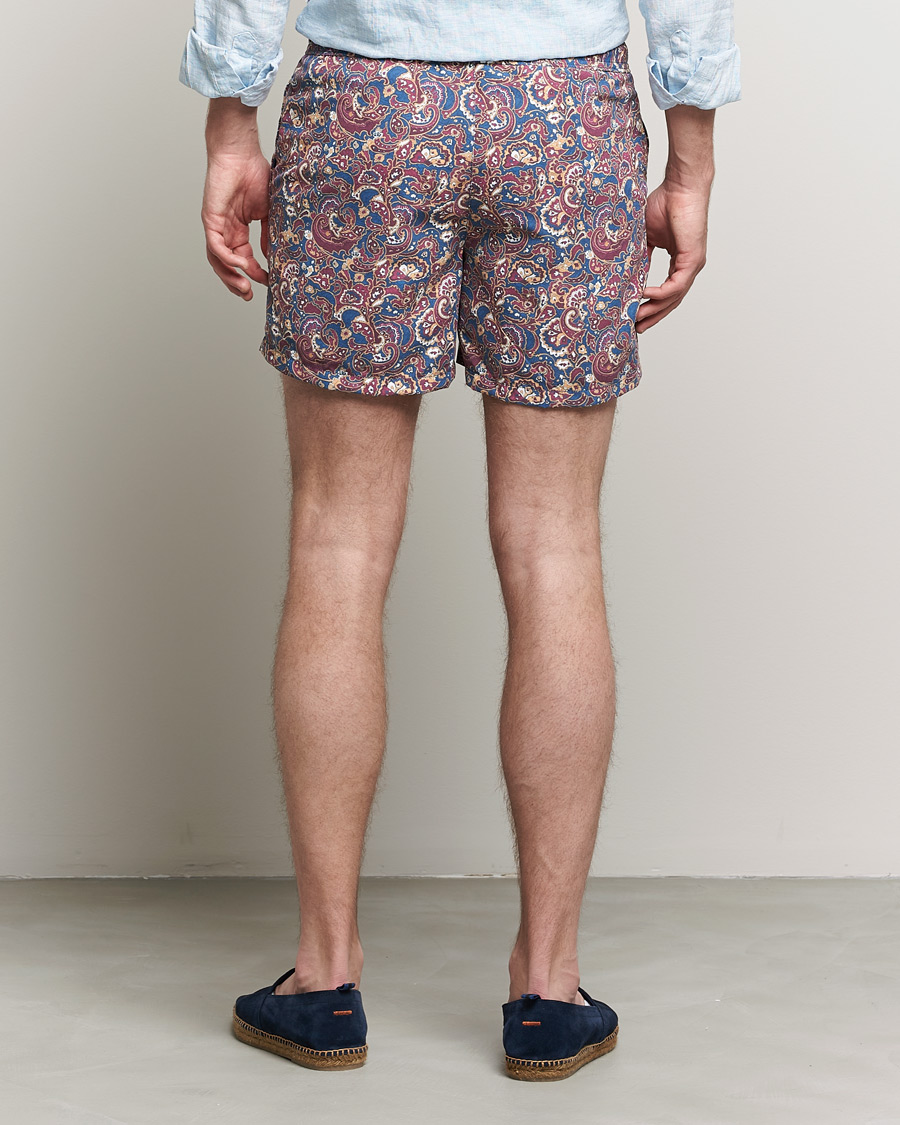 Ripa Ripa Mediterraneo Printed Swimshorts Petrol/Bordeaux