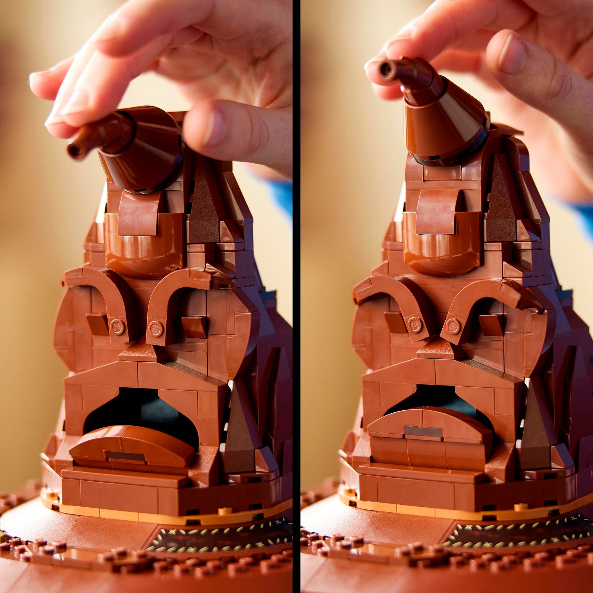 LEGO Konstruktionsspielzeug Harry Potter Der Sprechende Hut