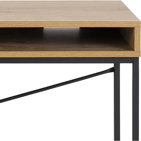 Seaford skrivebord - Egetræslook