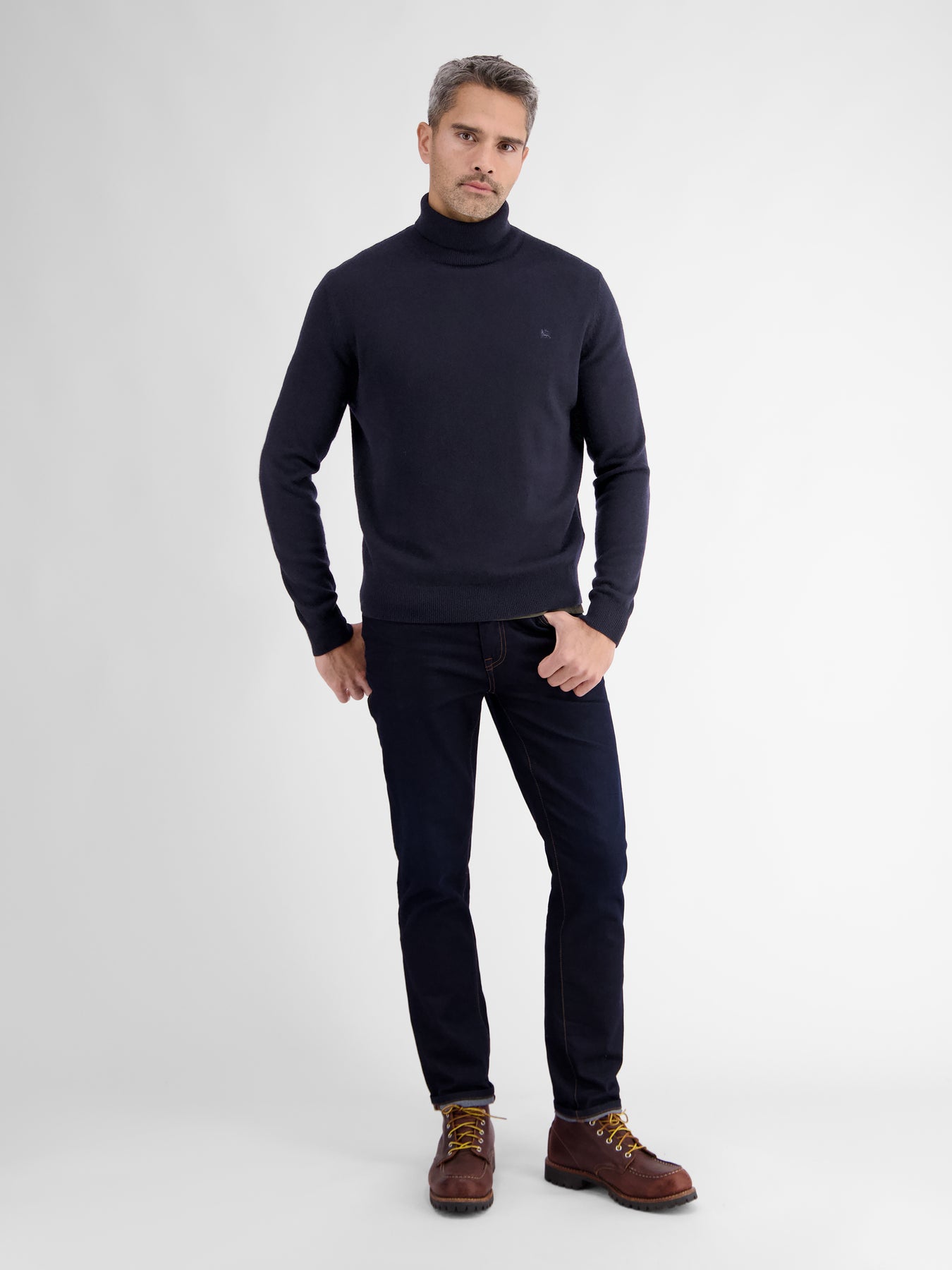 Woll-Cashmere-Rollkragenpullover