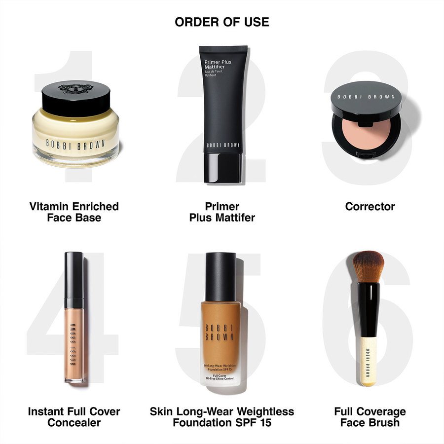 Bobbi Brown Skin Long-Wear Weightless Foundation SPF15 Warm Sand 30ml