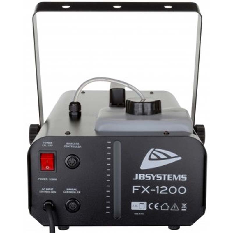 JB systems FX-1200 rookmachine binnengebruik 1200w zwart