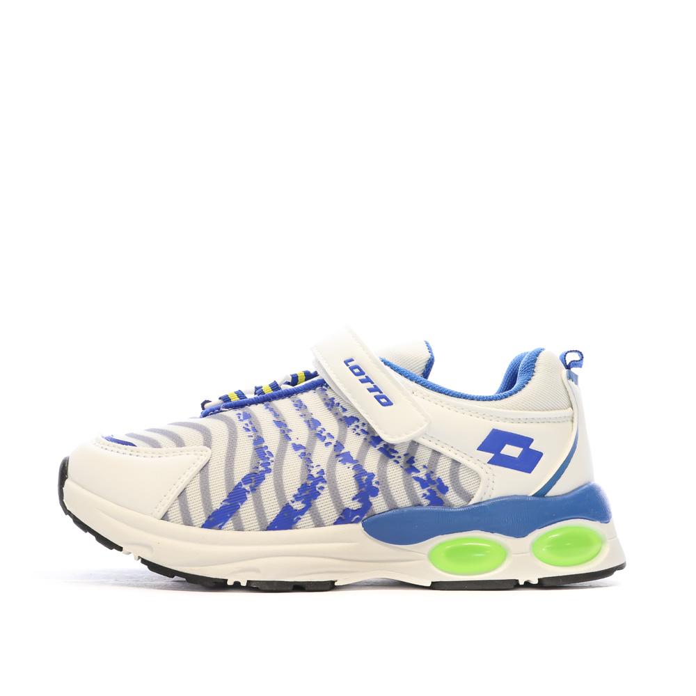 Lotto Baskets Blanc/Bleu Garçon Lotto Sienne