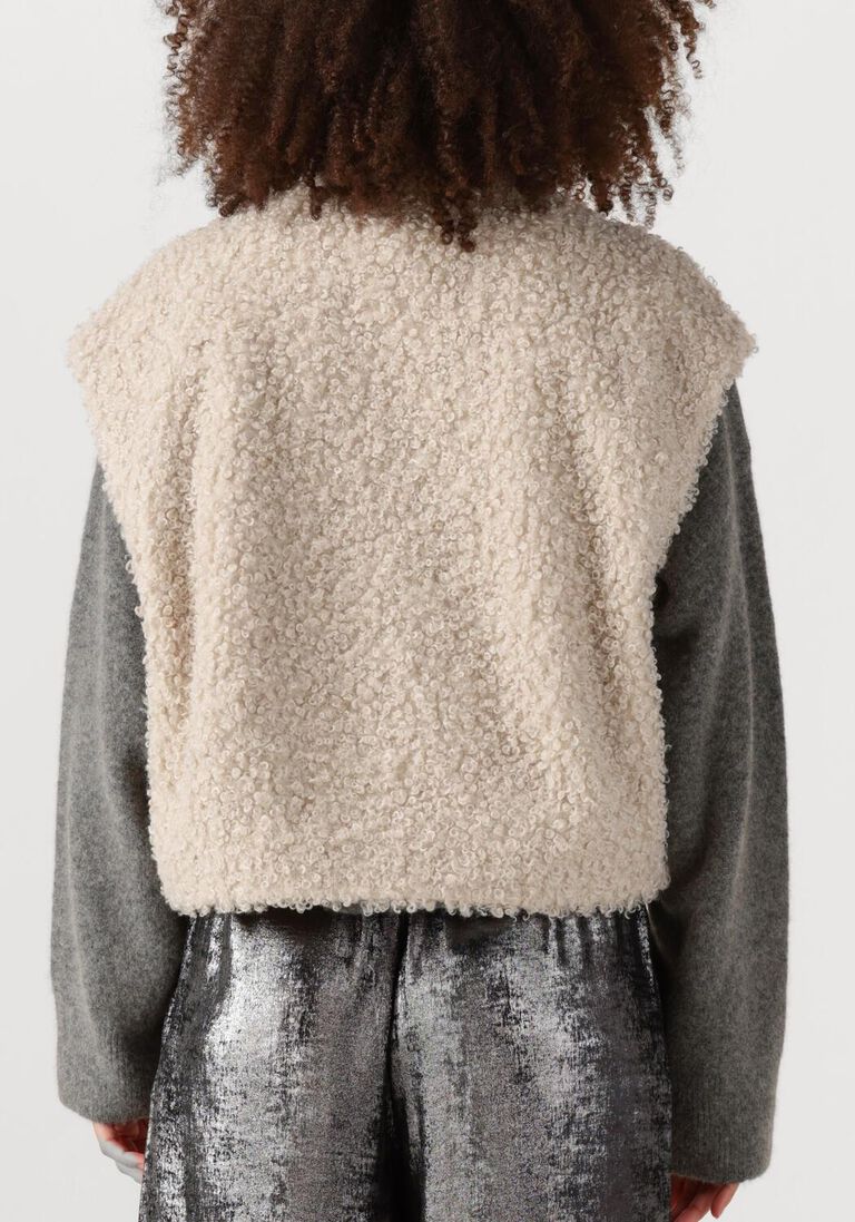 ecru knit-ted gilet joshie