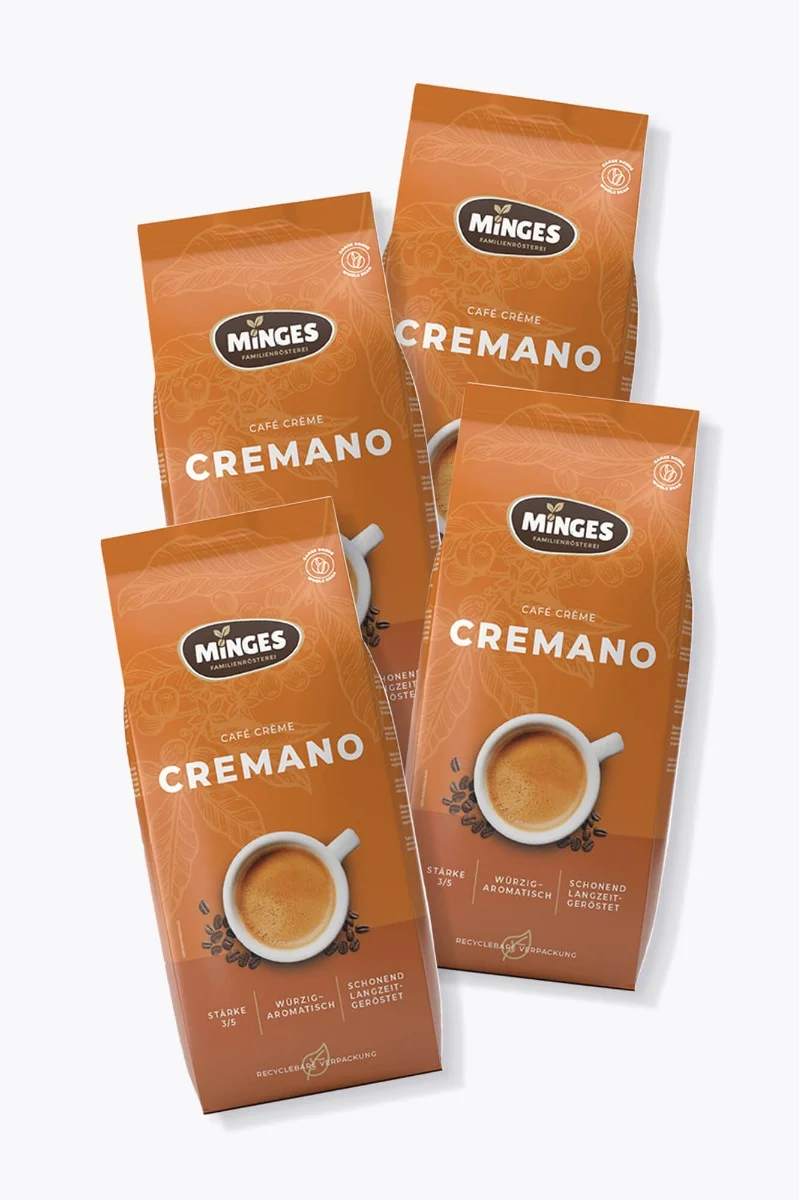 Minges Caffè Cremano Vorteilspaket 4kg