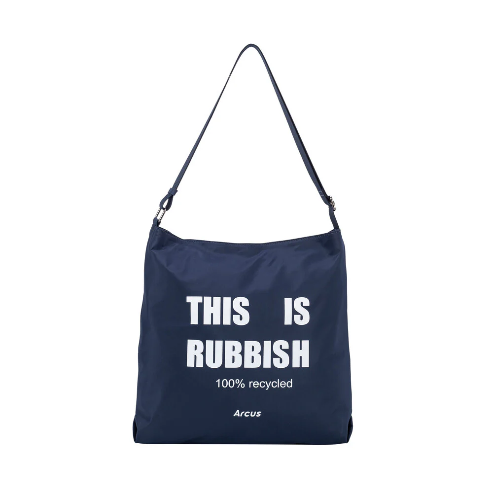 Arcus  Rubbish crossbody taske - Navy blå