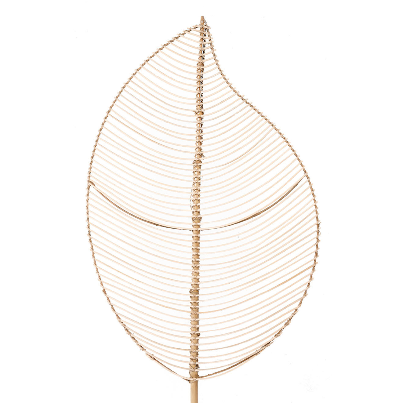 Bazar Bizar 4 Feuilles en rotin décoratives naturel - L.120 cm