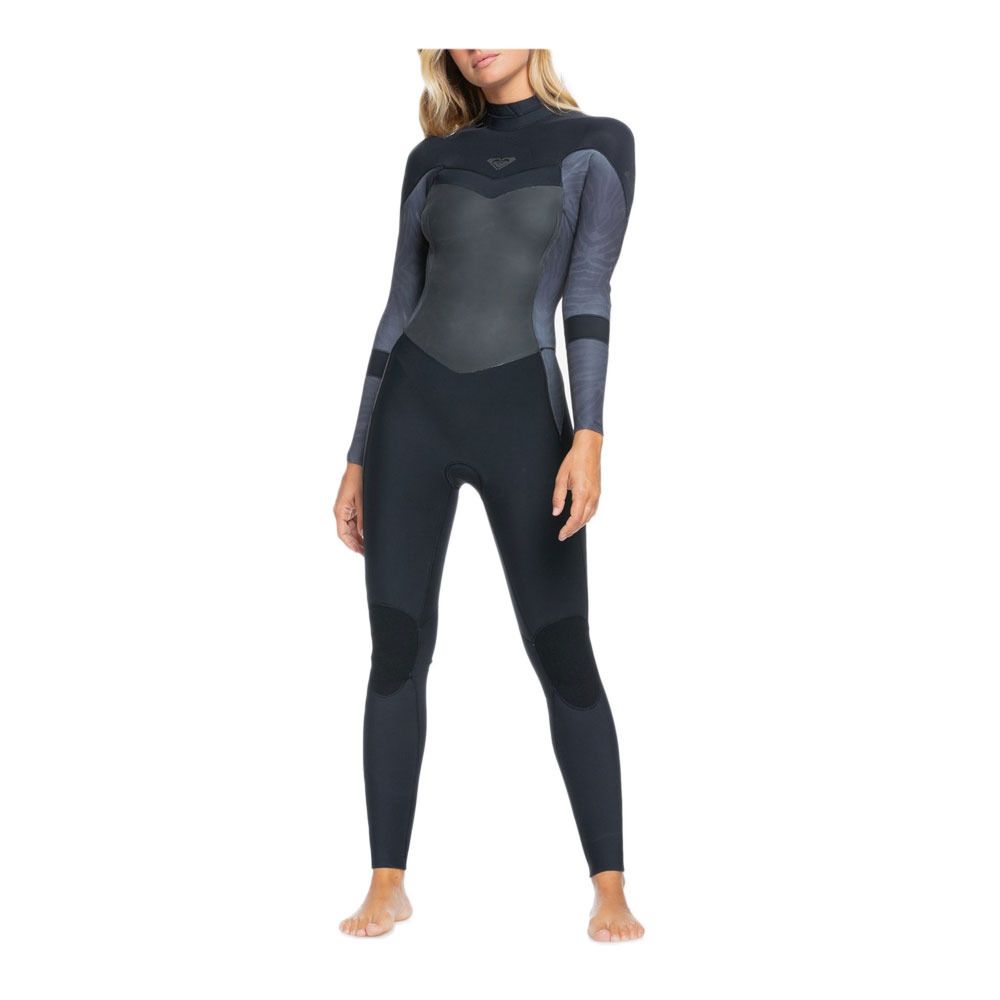 Roxy SYNCRO BZ - Combinaison intégrale 4/3mm Femme jet/black