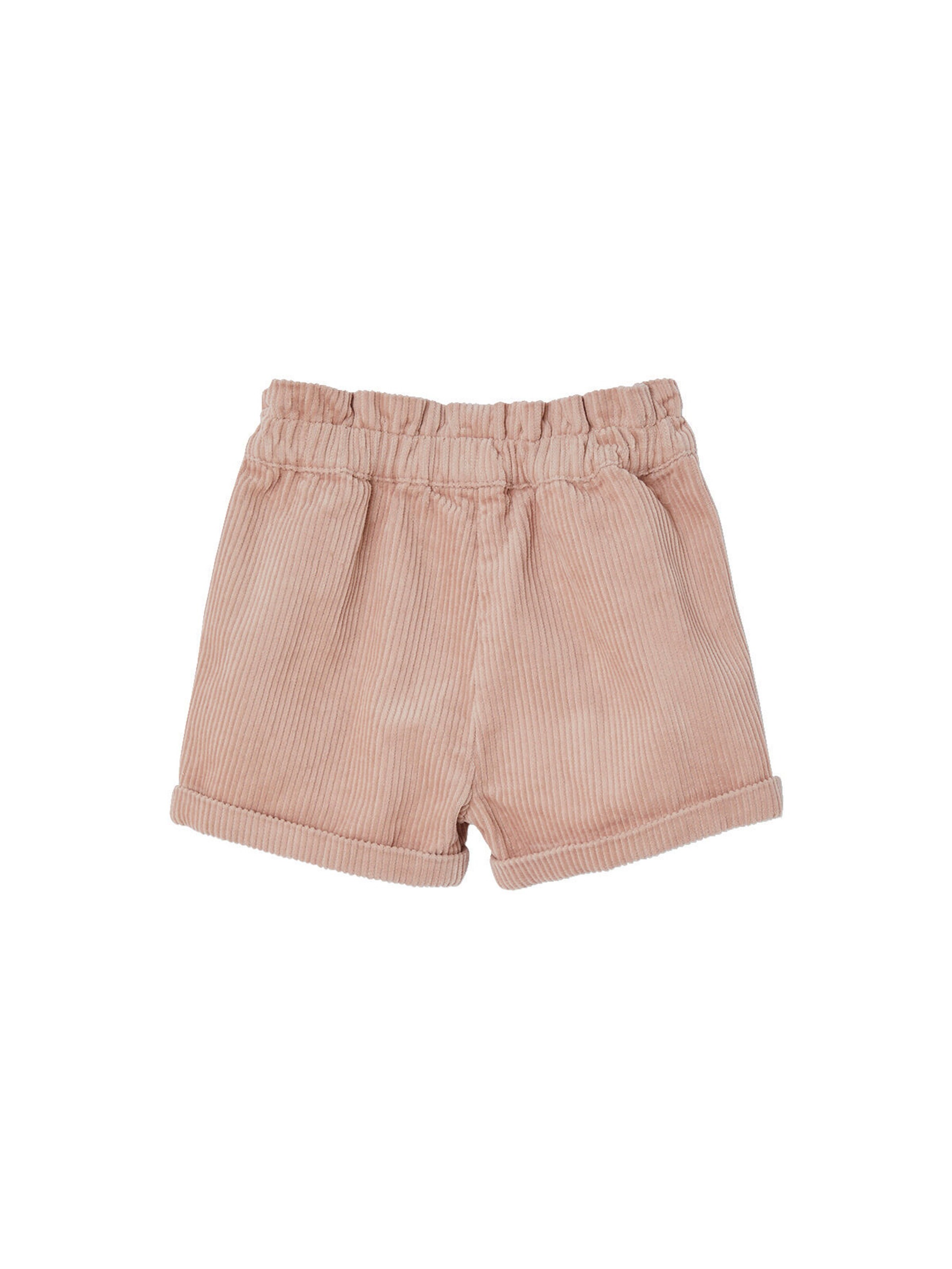 Vertbaudet Mädchen Baby Cord-Shorts pudrig rosa