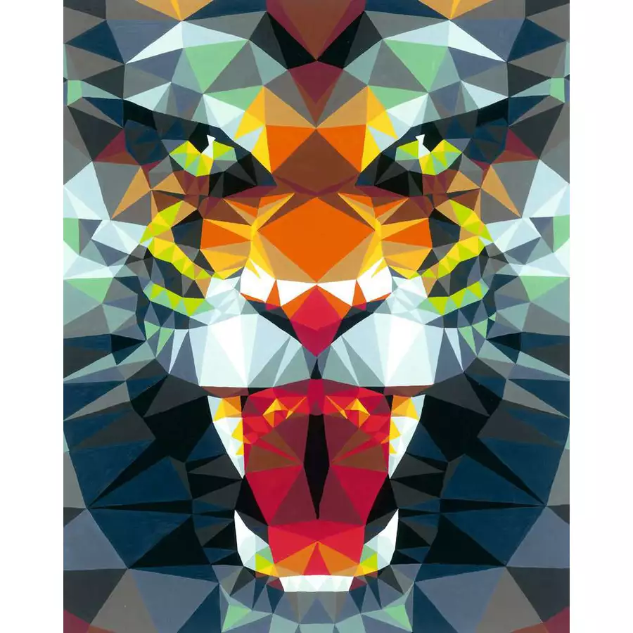Ravensburger Polygon Tiger bunt