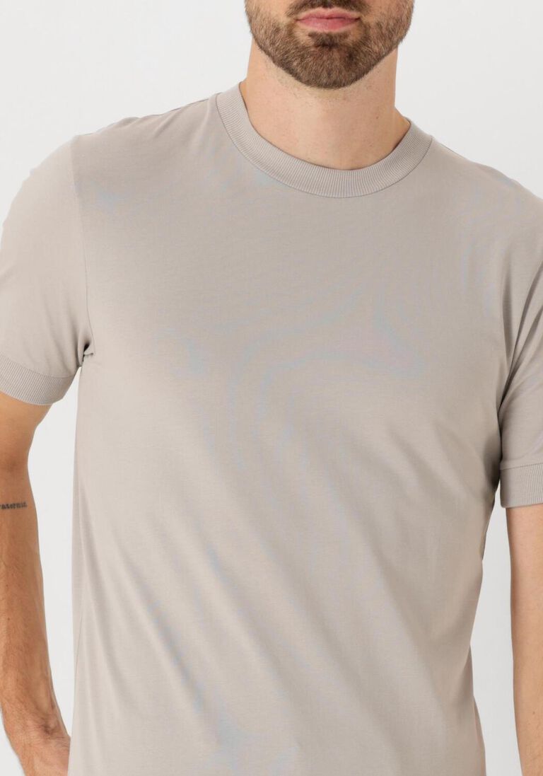 lichtgrijze drykorn t-shirt anton 520062