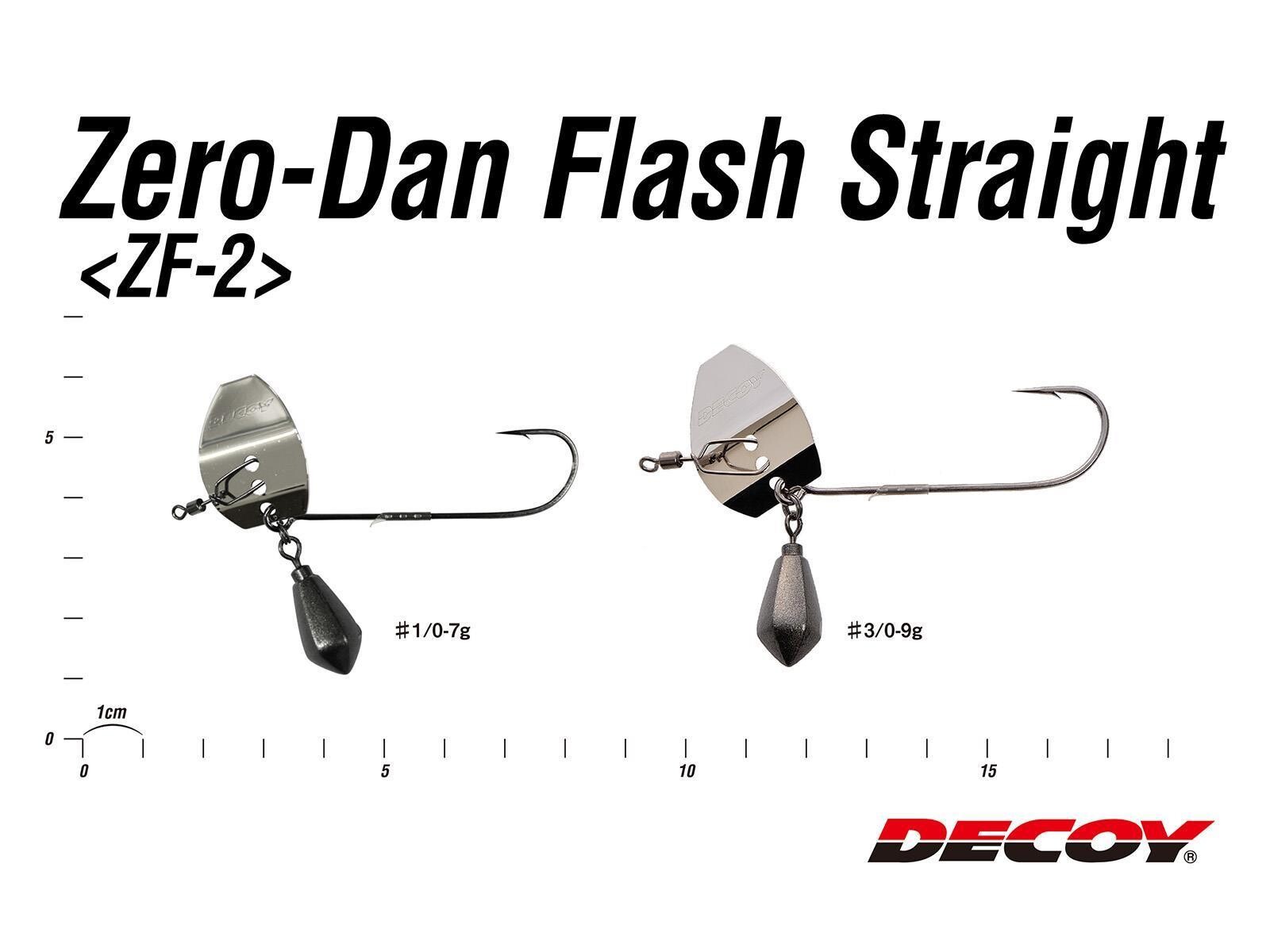 ZF-2S ZERO-DAN Flash Straight - Gr. 1/0 (7g)(DECOY)