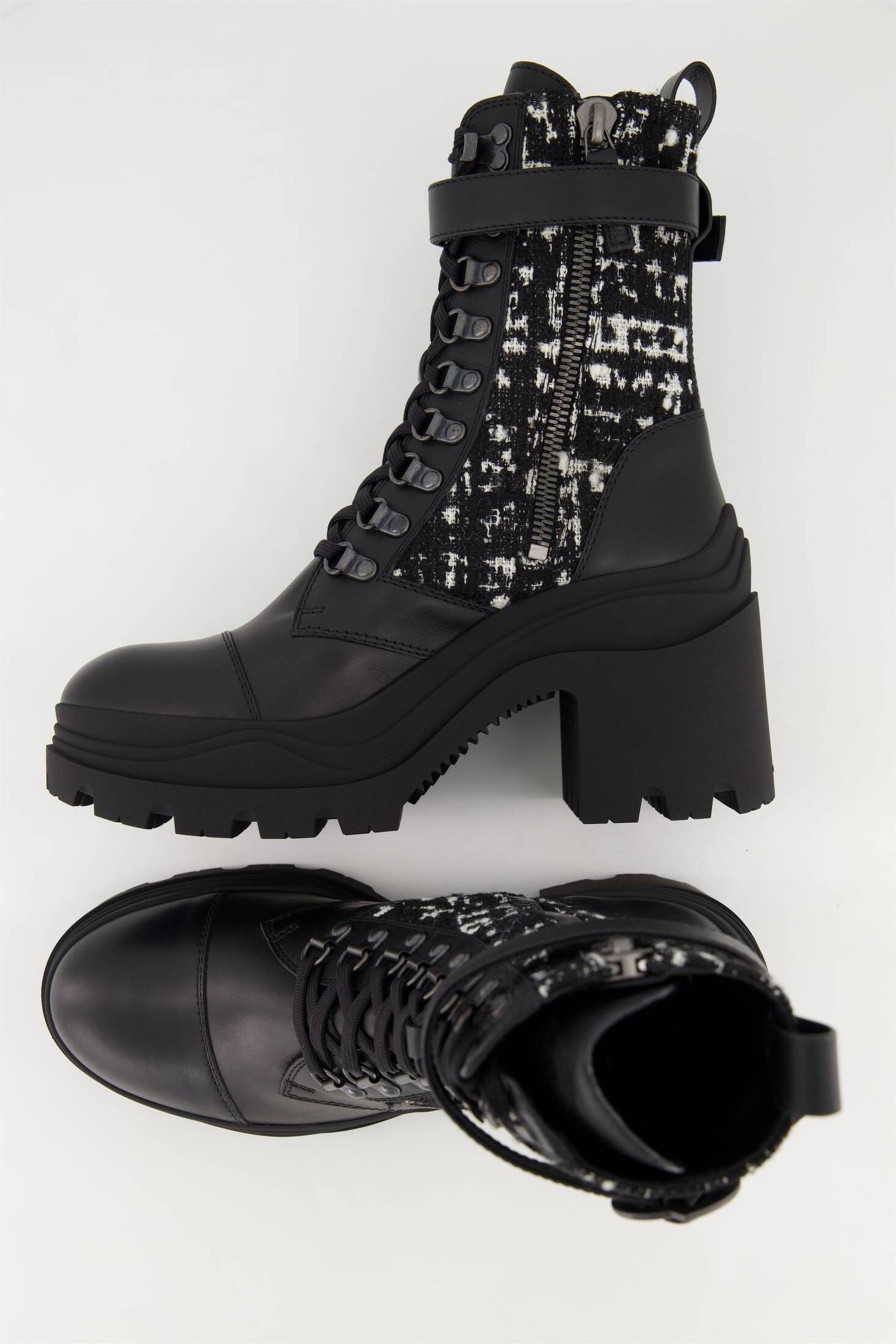 Moncler| Damen Schnürstiefeletten ENVILE  BUCKLE ANKLE BOOTS