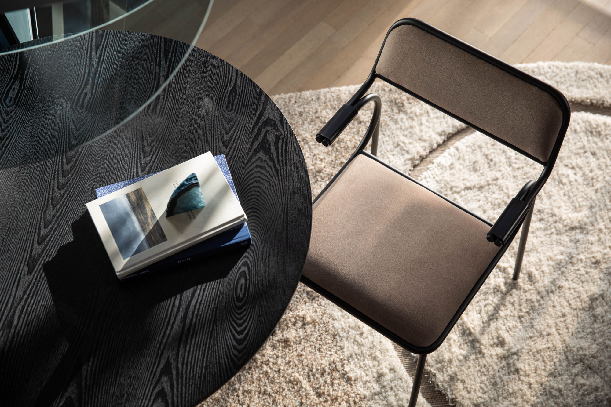 CHAIR ALBA BLACK / BLACK
