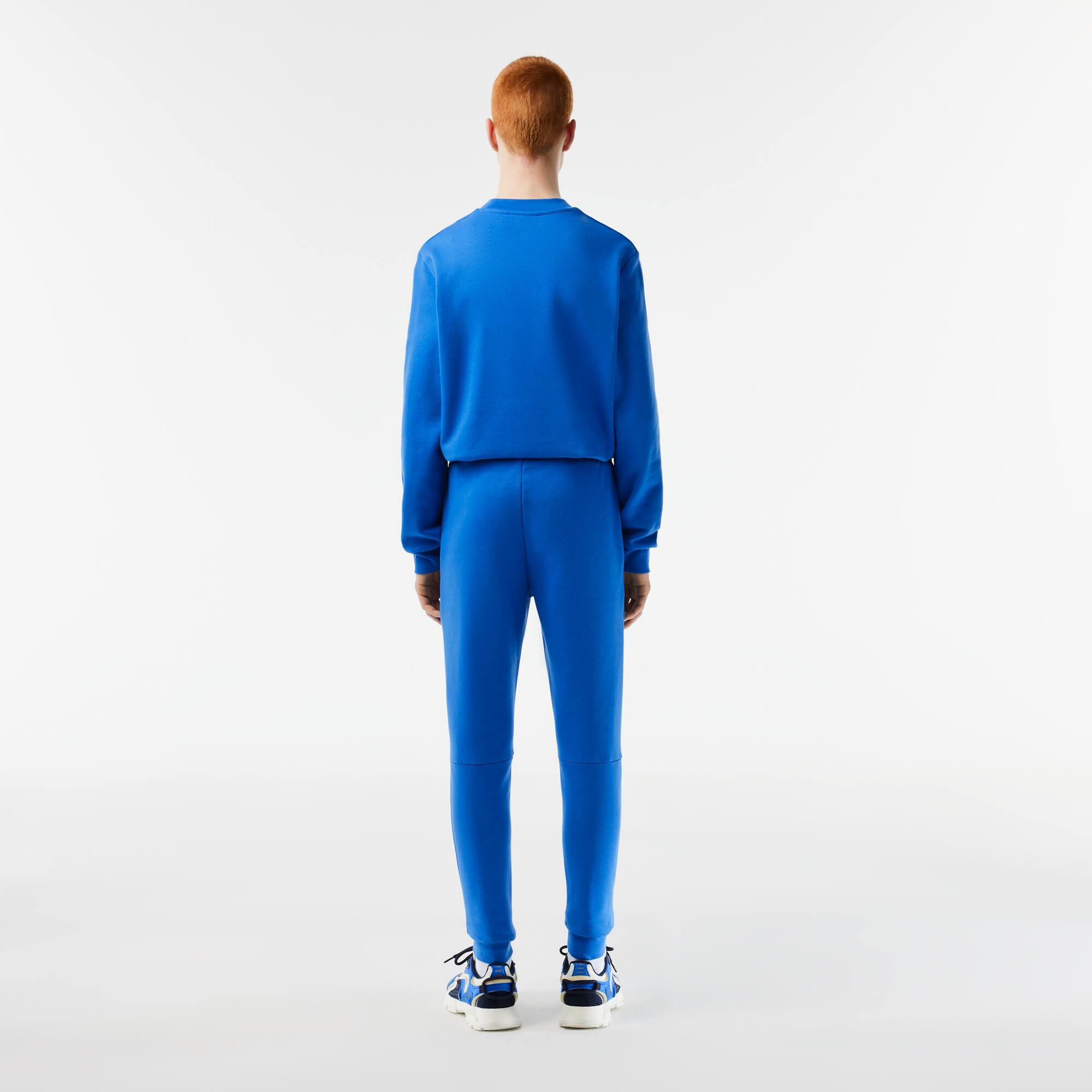 Herren LACOSTE Jogger Trainingshose aus Bio-Baumwollfleece Trainingshosen - Blau - Lacoste - Herren