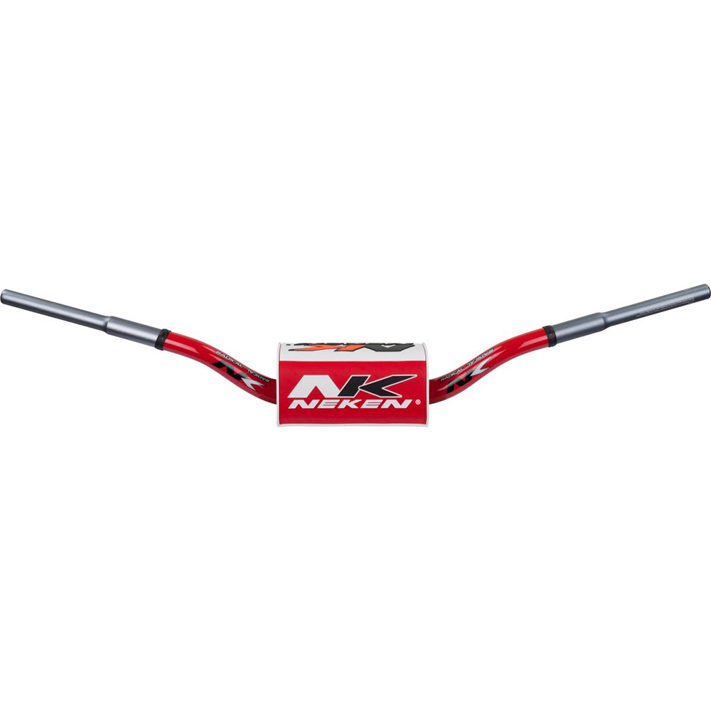 Neken - Guidon K-Bar - diamètre variable SFH design conique Rouge / Blanc / Noir