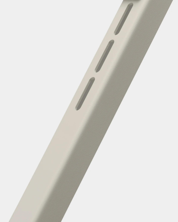 Pedestal Straight Tall tv-standaard Mushroom
