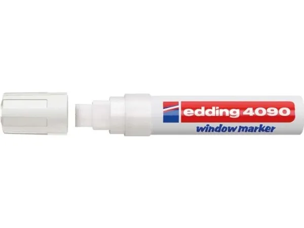 Vinduesmarker Edding 4090-49 hvid 4-15mm