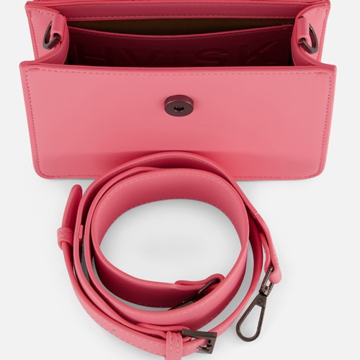 Hvisk Crane Soft Structure Crossbody roze