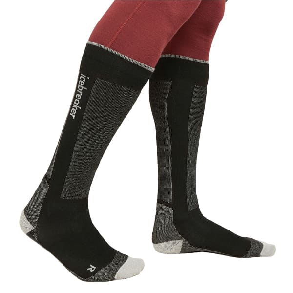 Chaussette de ski ICEBREAKER MER SKI+ LIGHT OTC OTC BLACK/ETHER/GRAPHITE
