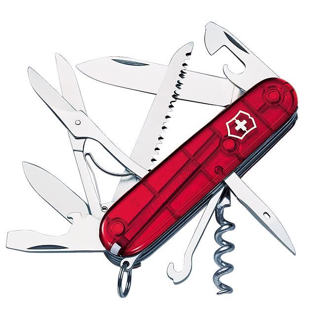 VICTORINOX - COUTEAU HUNTSMAN TRANSLUCIDE