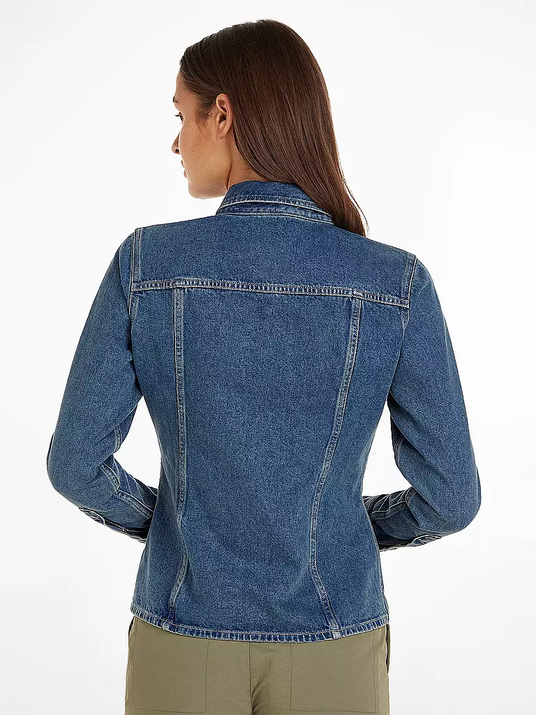 CALVIN KLEIN JEANS Jeansbluse blau