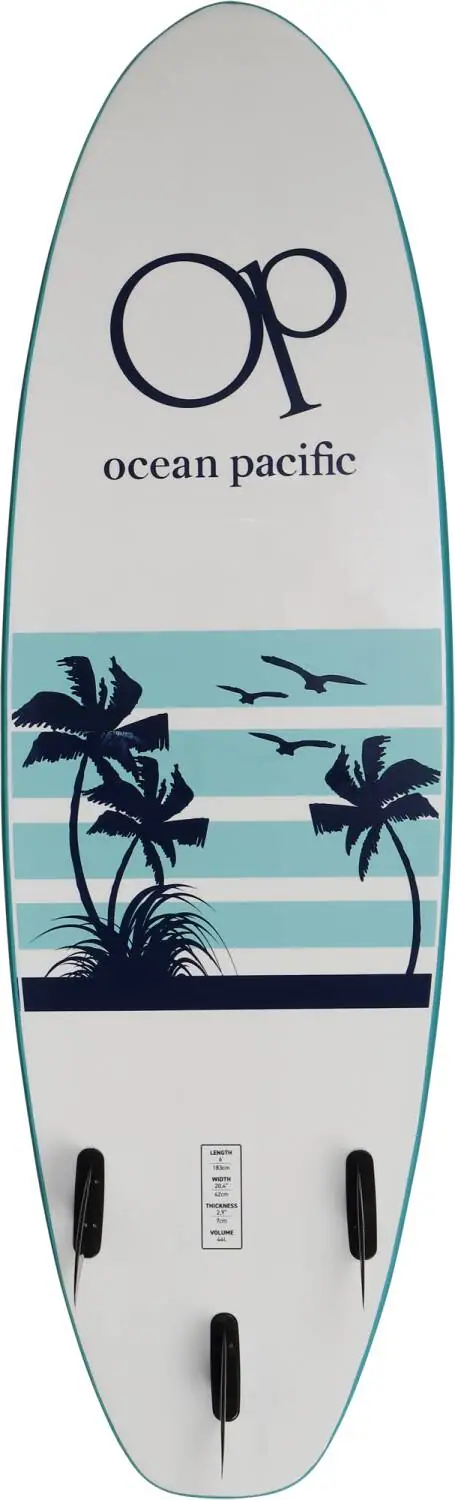 Ocean Pacific 6'0 Dual Stringer Soft Top Surfbræt | SkatePro