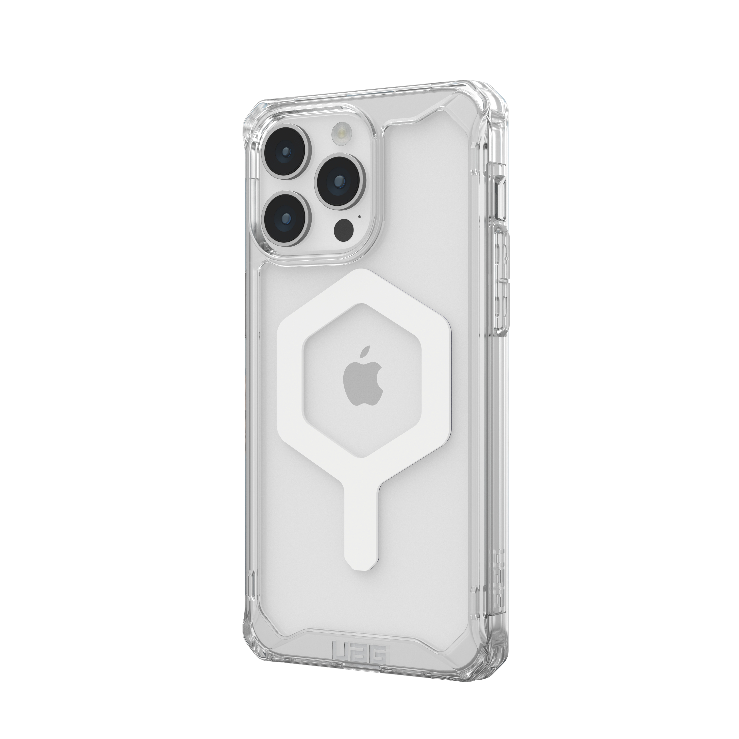 iPhone 15 Pro Max MagSafe Hybrid Schutzhülle Plyo (114305114341) - Transparent (Ice)