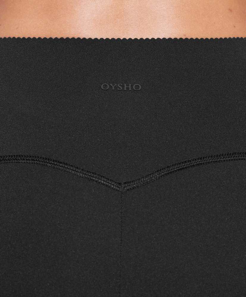 Leggings de compressão em malha nos tornozelos com altura de 65 cm
