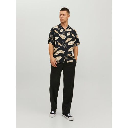 Jack & Jones - 12202240 BLATROPIC-BLACK Negro