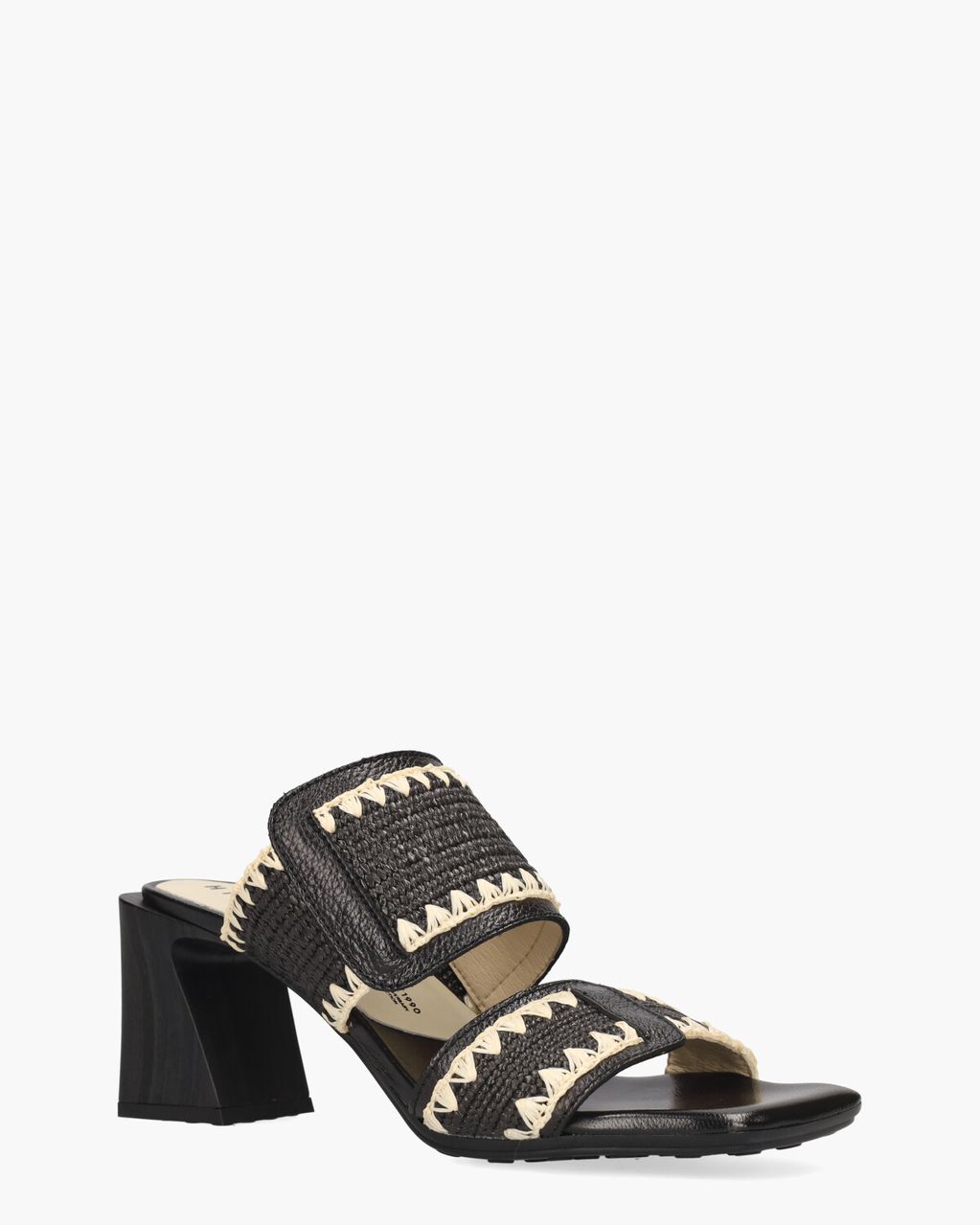 Hispanitas HV253946 Zwart/Off-White Damesslippers