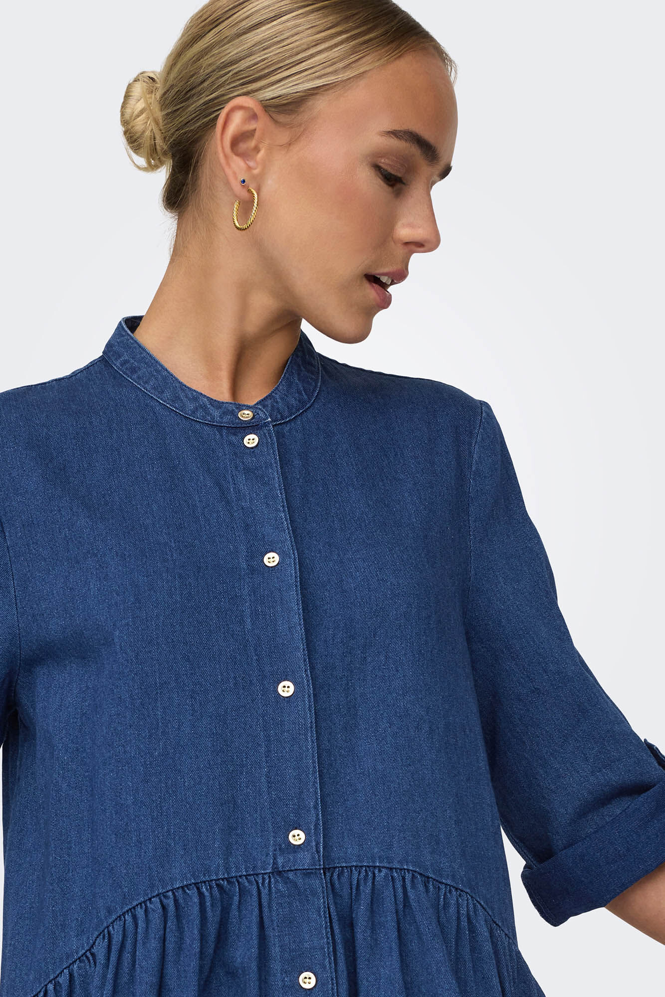 Vestido jeans curto