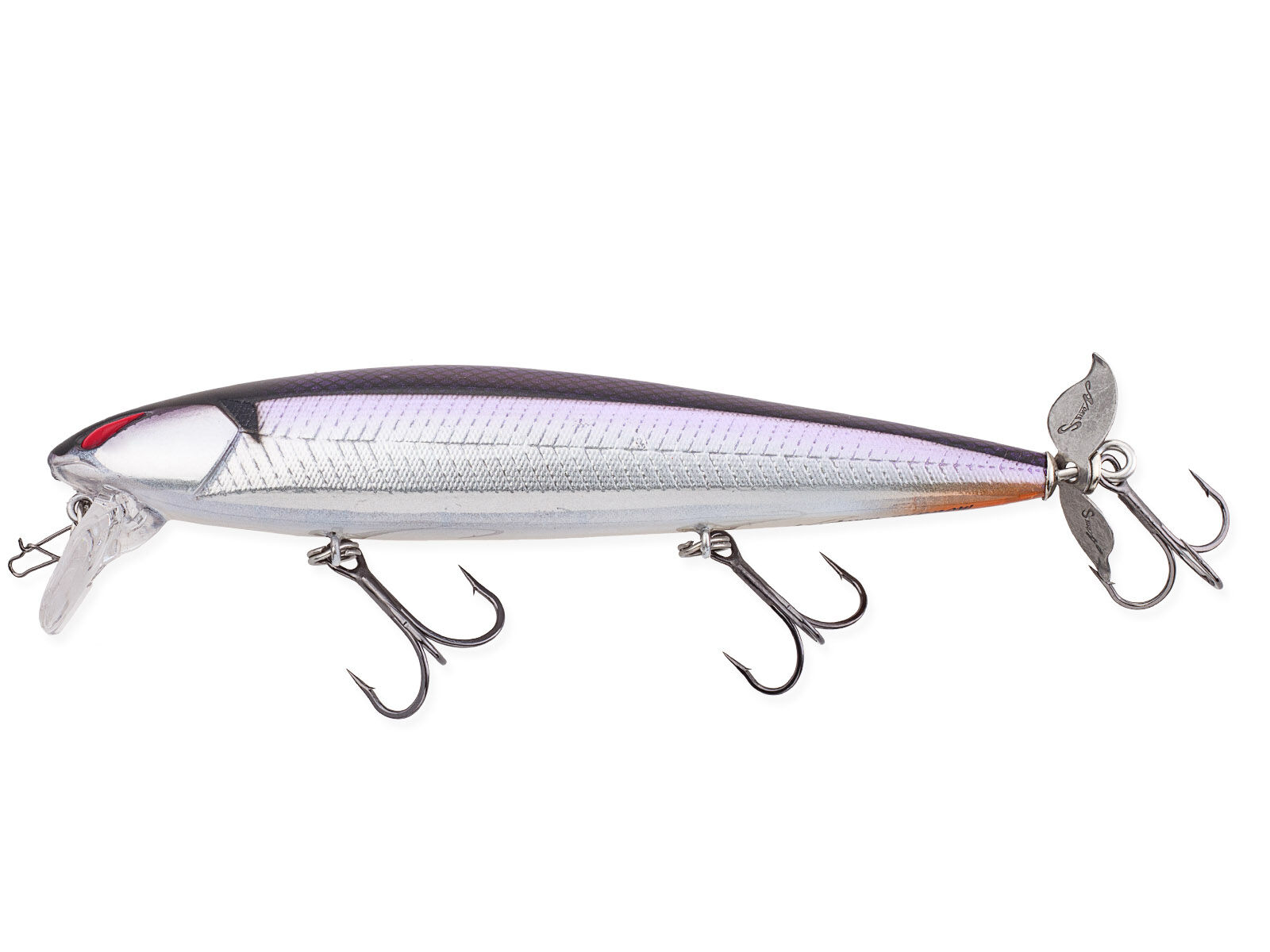 Laydown Minnow WAKE Prop Plus (297) Live Purple Wakasagi(Nories)