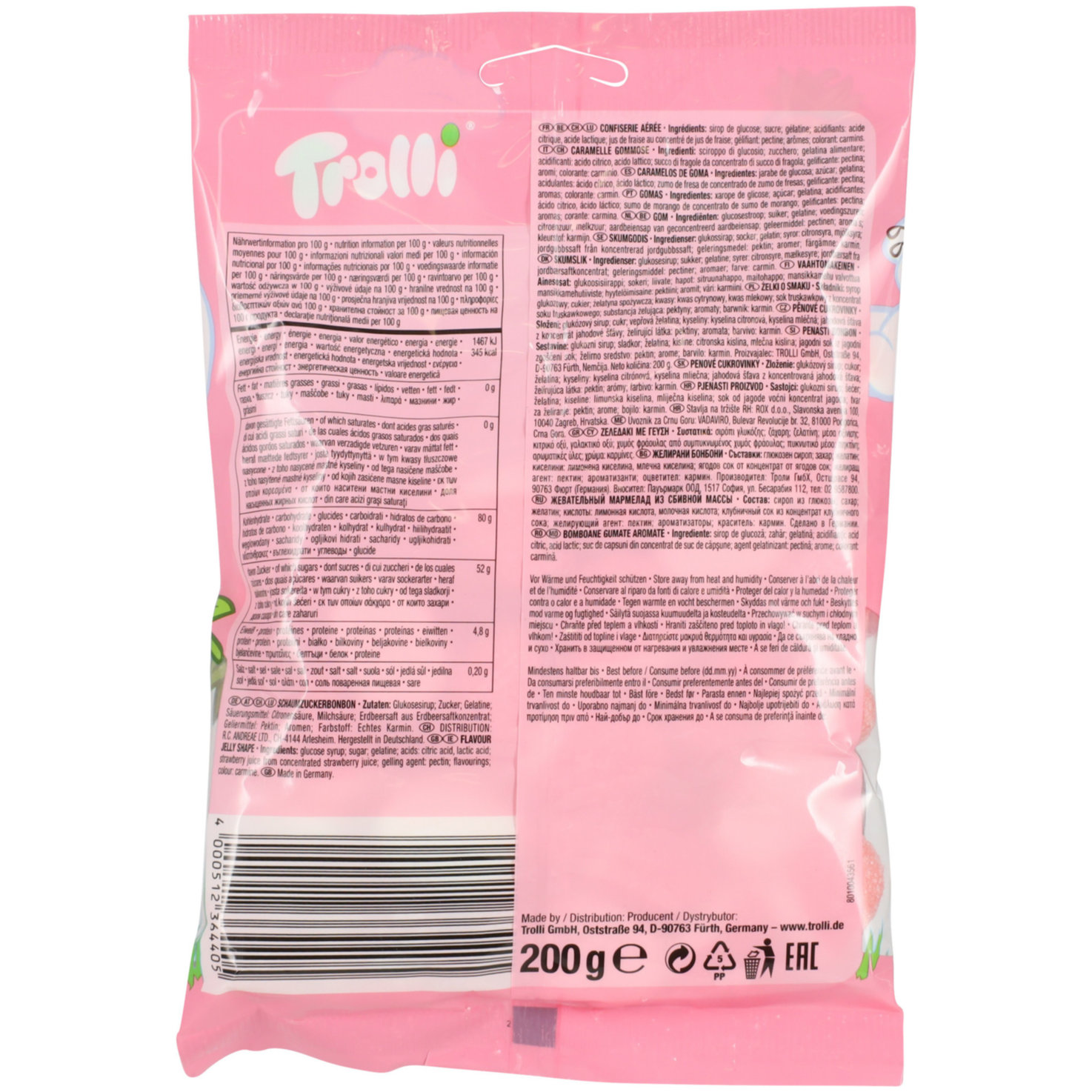 Trolli Gummibonbons Kiss