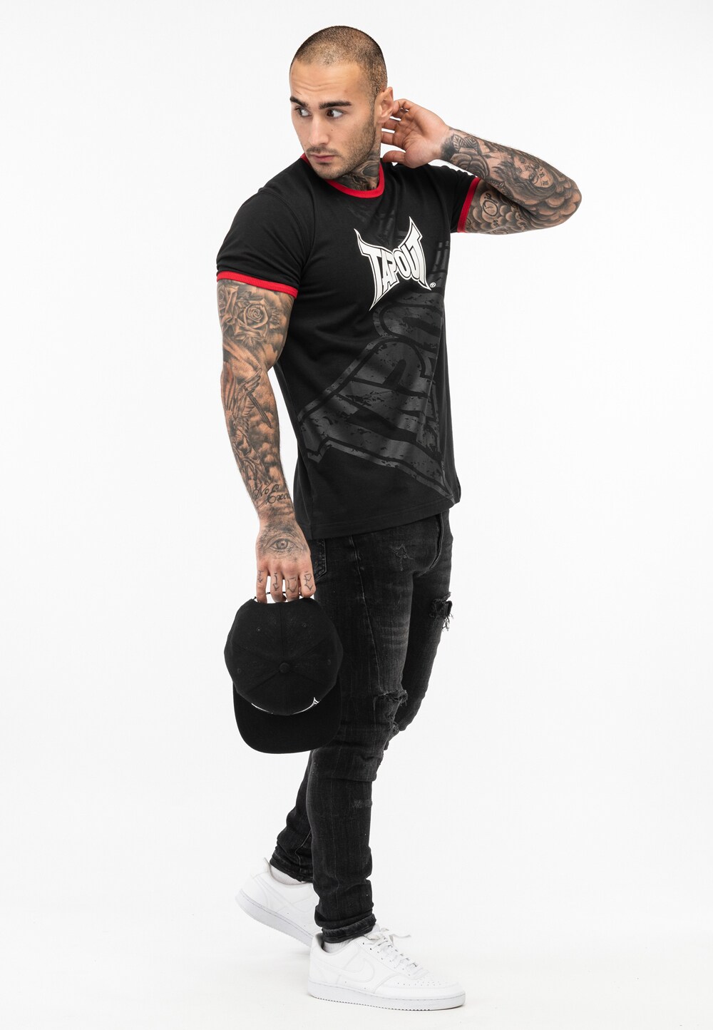 Tapout Herren T-Shirt normale Passform TRASHED