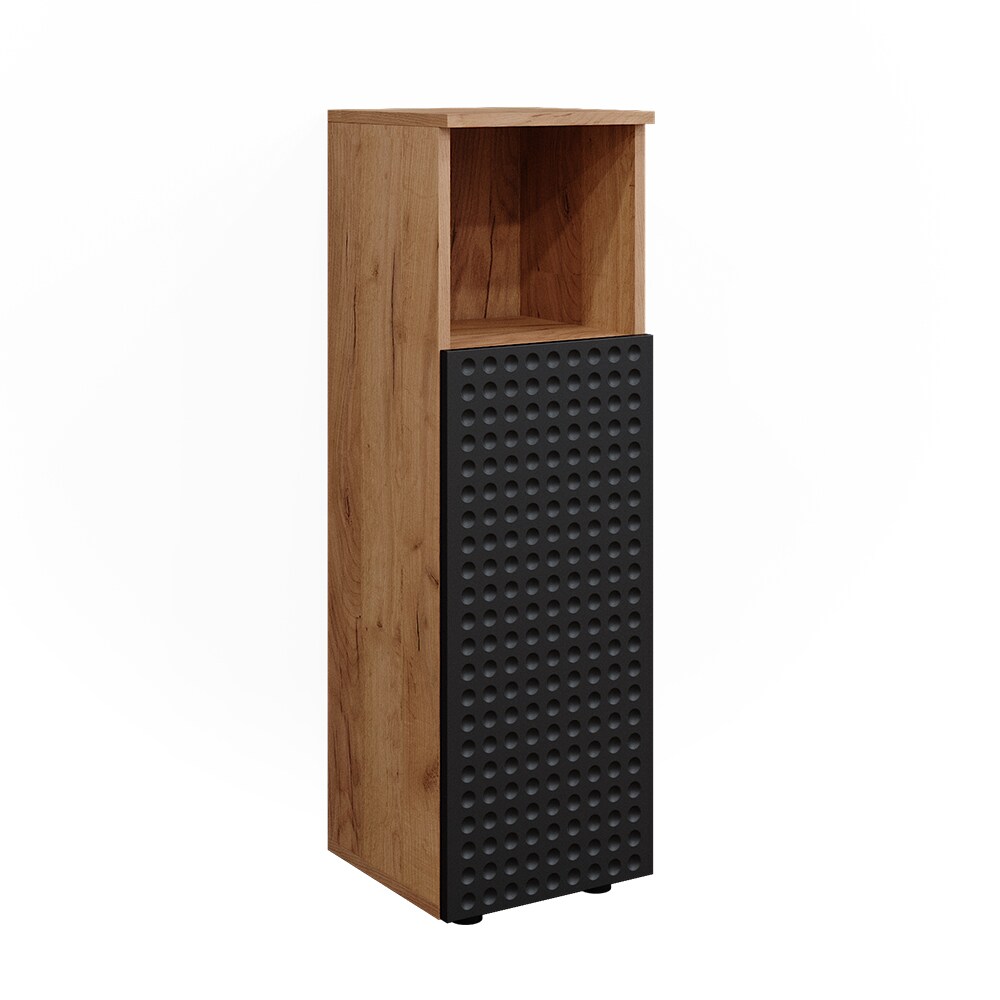 Vicco Midischrank Irma Eiche Anthrazit 30 x 95 cm Badezimmer
