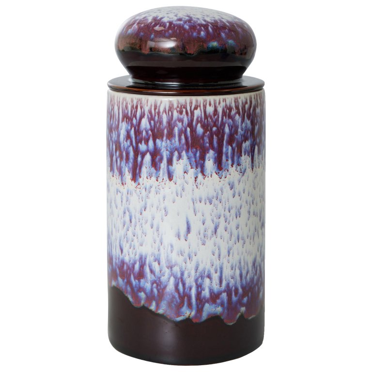 HKliving 70's Ceramic voorraadpot yeti