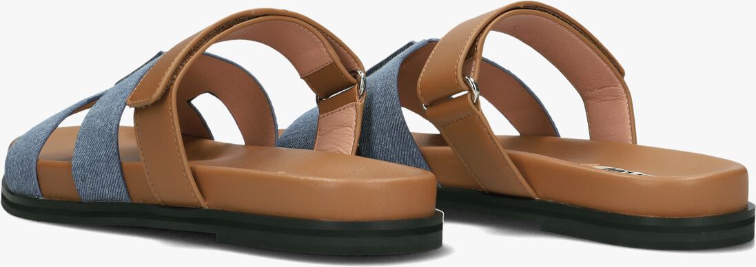 blauwe bibi lou slippers 525z67