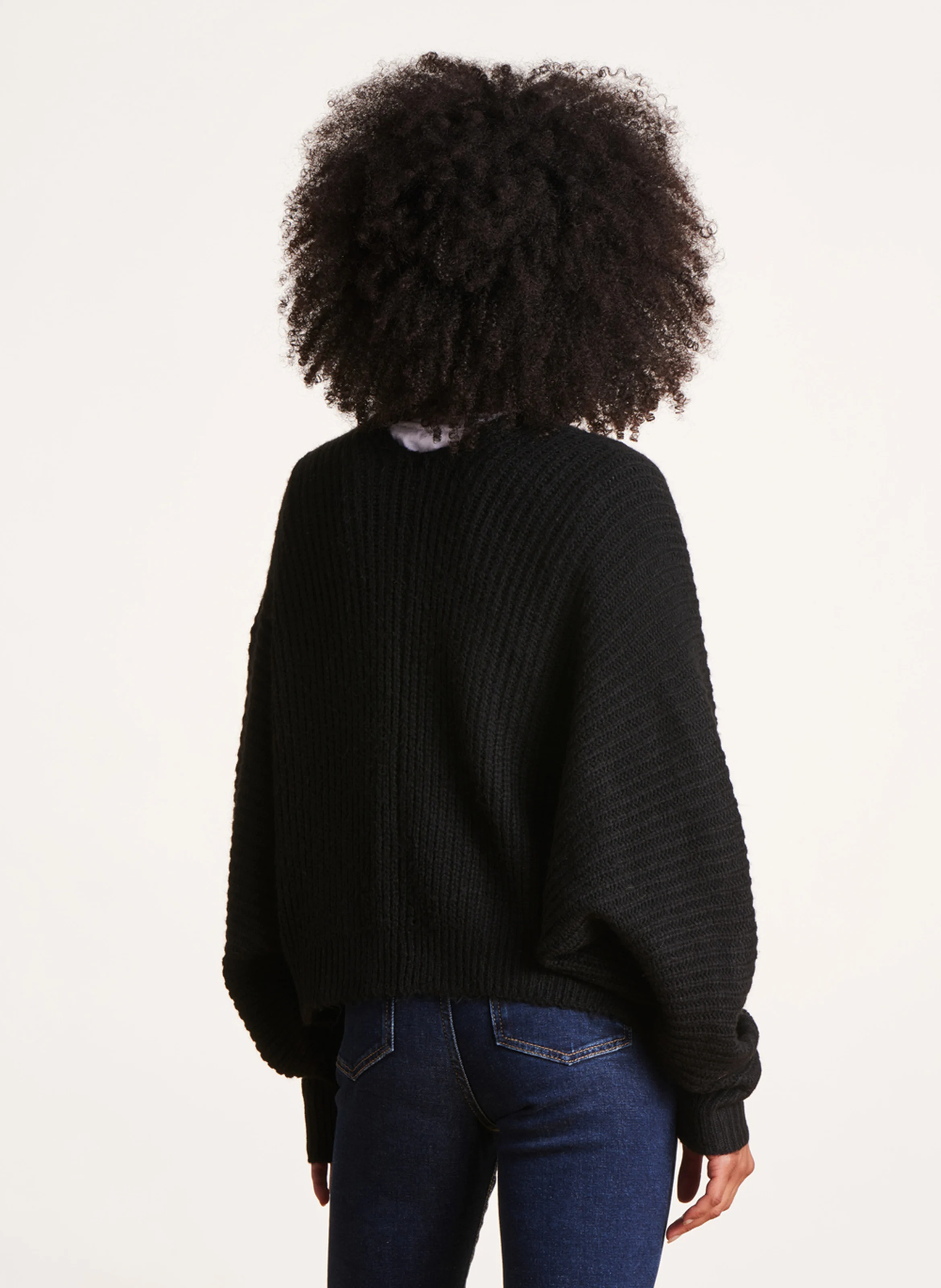 Gillet en maille | Noir