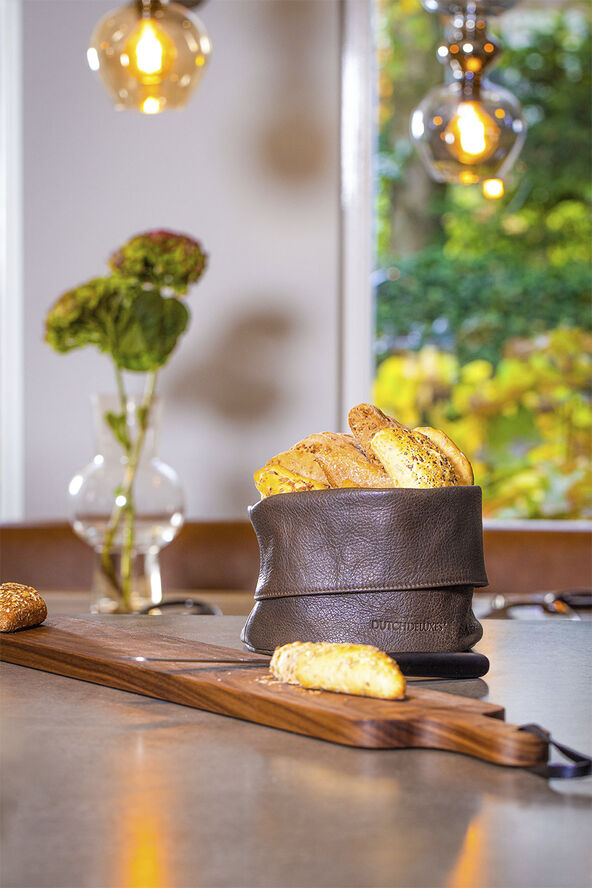 DutchDeluxes Bread Basket Vintage Brown Brun