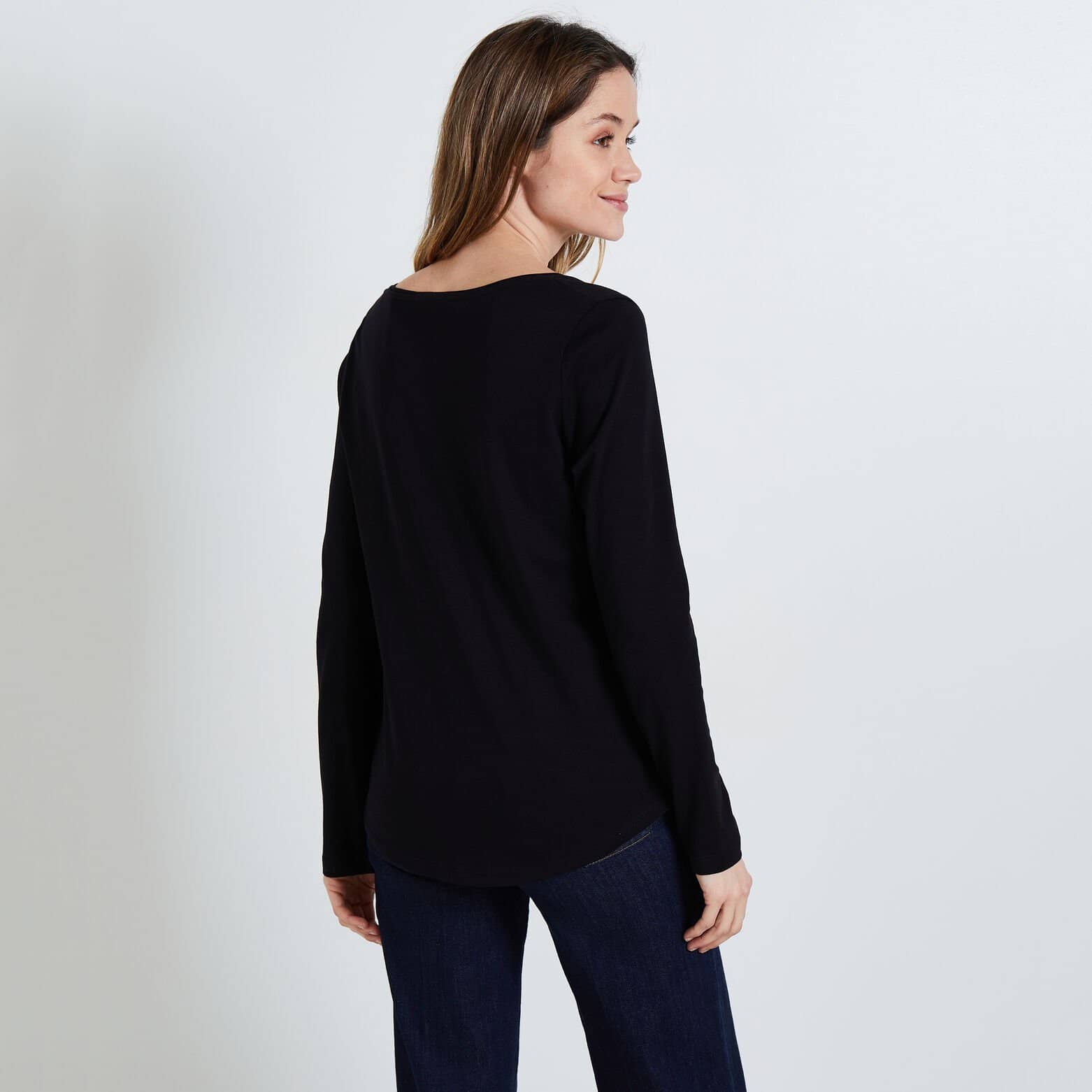 Tshirt col V femme