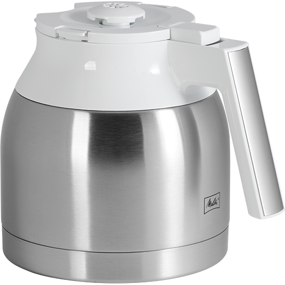 Thermkanne für Look IV Therm DeLuxe, Timer u. Steel Weiß