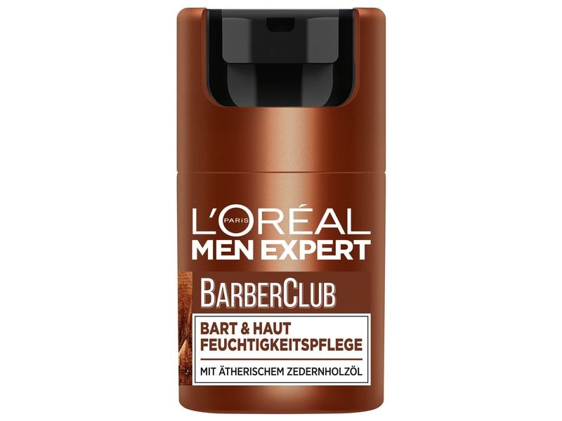 L'Oréal Men Expert BarberClub Bart und Haut Feuchtigkeitspf Hautpflege spendet langanhaltend Feuchtigkeit und verwöhnt Bart und Haut